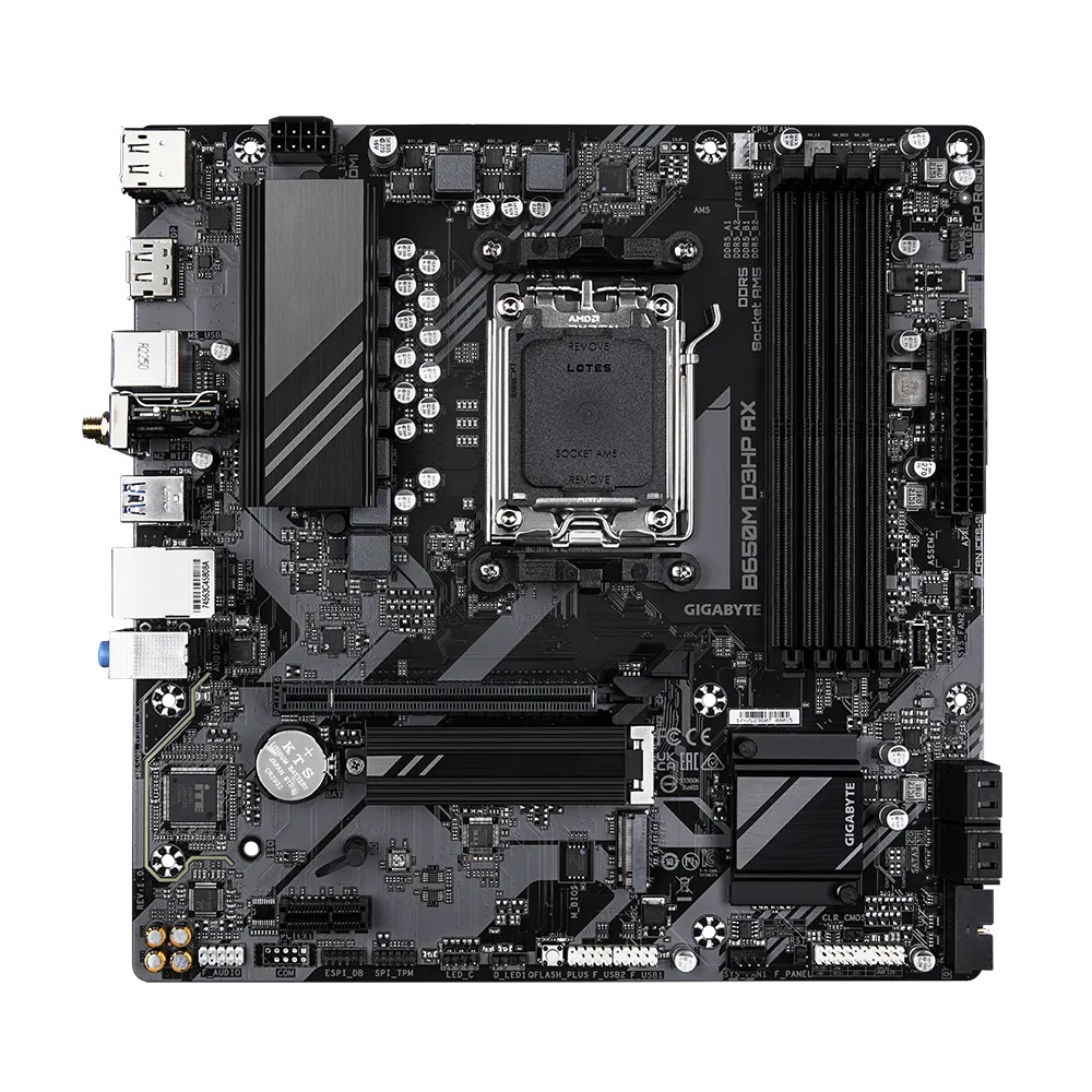 Gigabyte Motherboard B650M D3HP AX 4 Dimm DDR5 AM5